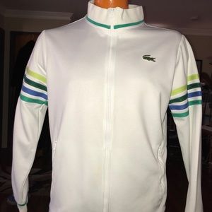 Lacoste jacket designed in France made in morocco